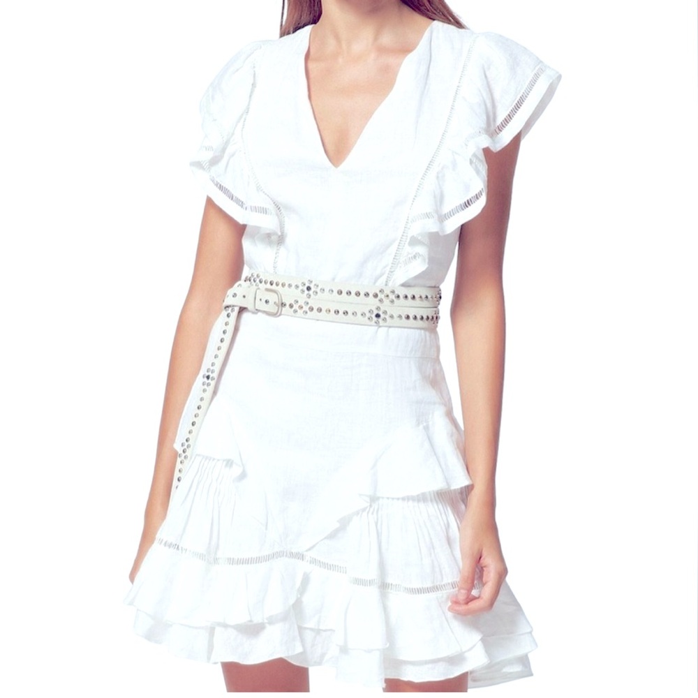 ISABEL MARANT, ÉTOILE
Audreyo linen minidress FR 34, US 0